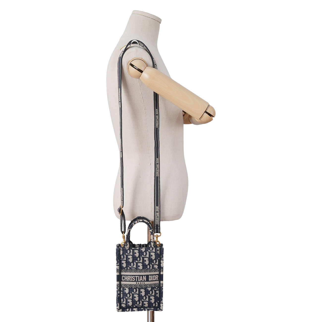 CHRISTIAN DIOR(USED)디올 오블리크 북토트 폰홀더백 미니